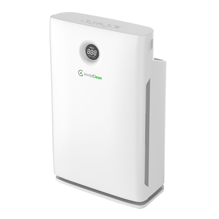 InvisiClean Claro Console Air Purifier with True HEPA Filter for
